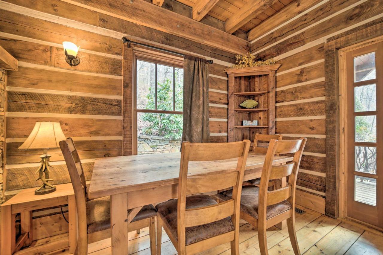 Luxury Cabin Rental In Franklin With Private Hot Tub エクステリア 写真